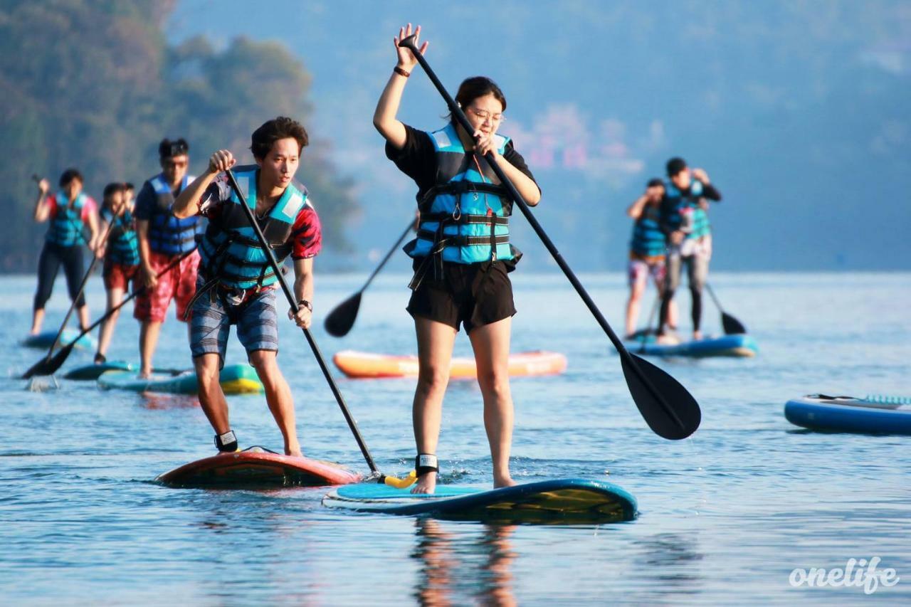 Sun Moon Lake Onelife Hostel Yuchi Bagian luar foto